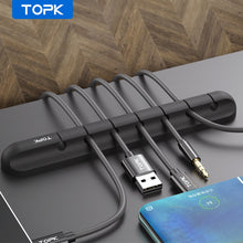 Load image into Gallery viewer, TOPK Silicone Cable Organizer
